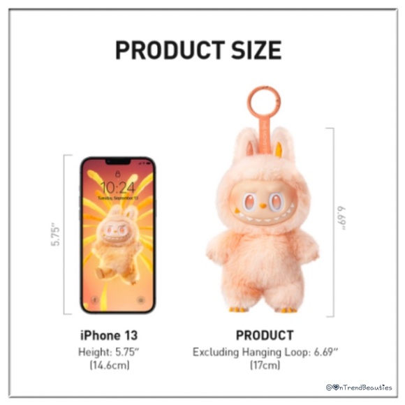 LABUBU Blind Box ●One AUTHENTIC Big Into Energy Plush Charm Pendant Keychain - Picture 8 of 11